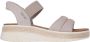 Skechers Sandalen BOBS SUN RAY wig sandaal sandalette plateausandaal met plush foam - Thumbnail 8
