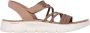 Skechers Sandalen GO WALK FLEX SANDAL instapschoen zomerschoen plateausandaal met goga mat voetbed - Thumbnail 2