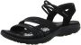 Skechers Reggae Slim Coffee dames sandalen zwart Extra comfort Memory Foam - Thumbnail 8