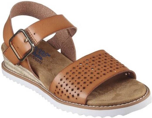 Skechers Sandalen DESERT KISS-SUNNY FLAIR Vegan zomerschoen sandaal riemchensandale met memory foam