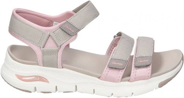 Skechers Fresh Bloom Flex Sandaal Beige Dames