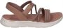 Skechers Go Walk Flex Sandalen Dames Taupe - Thumbnail 2