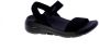 Skechers Go Walk Arch Fit Polished Sandalen zwart Dames - Thumbnail 2