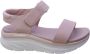 Skechers D'Lux Walker-New Block 119226-BLSH Vrouwen Roze sportsandalen maat: 41 EU - Thumbnail 2
