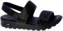 Skechers Arch Fit Footsteps Enchant Dames Sandalen Zwart - Thumbnail 2