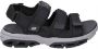 Skechers Flat Sandals Zwart Heren - Thumbnail 2