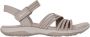 Skechers Reggae Slim Coffee dames sandalen beige Extra comfort Memory Foam - Thumbnail 4