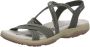 Skechers Sandalen REGGAE SLIM TURN IT UP met elastische riempjes - Thumbnail 4