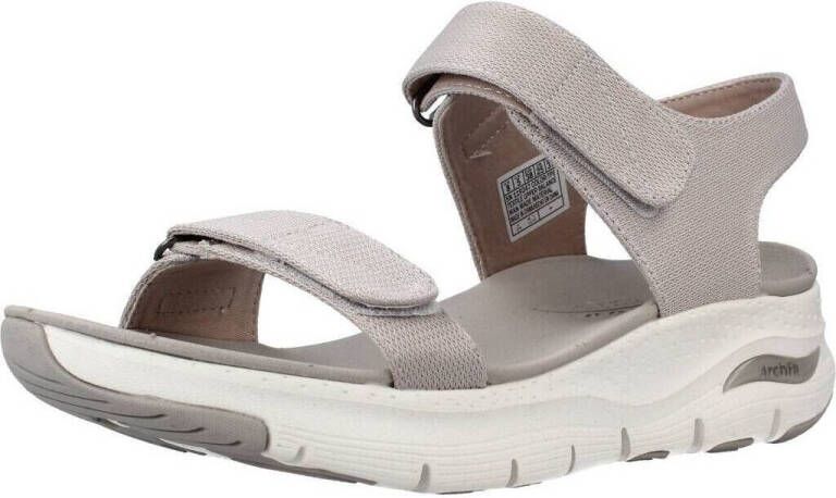 Skechers Comfortabele Arch Fit Sandalen voor Reizen Gray Dames - Foto 14