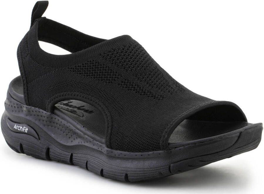 Skechers Arch Fit–City Catch 119236 BBK Vrouwen Zwart Sandalen - Foto 3