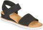 Skechers Bobs Memory Foam Sandaal Dames Zwart - Thumbnail 8