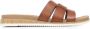 Skechers Desert Kiss Low Peak Look Dames Slippers Bruin - Thumbnail 2