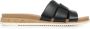 Skechers Desert Kiss Low Peak Look Dames Slippers Zwart - Thumbnail 3