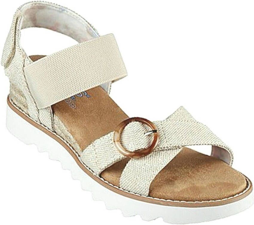 Skechers Sandalen met sleehak Desert kiss spring