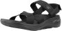 Skechers Stijlvolle Platte Sandalen voor Vrouwen Black Dames - Thumbnail 3