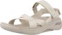 Skechers Go Walk Arch Fit Sandaal Goud Vrouw - Thumbnail 3