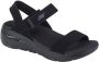 Skechers Zwarte Sandalen met Stoffen Voering Black Dames - Thumbnail 2