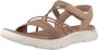 Skechers Sandalen GO WALK FLEX SANDAL instapschoen zomerschoen plateausandaal met goga mat voetbed - Thumbnail 3
