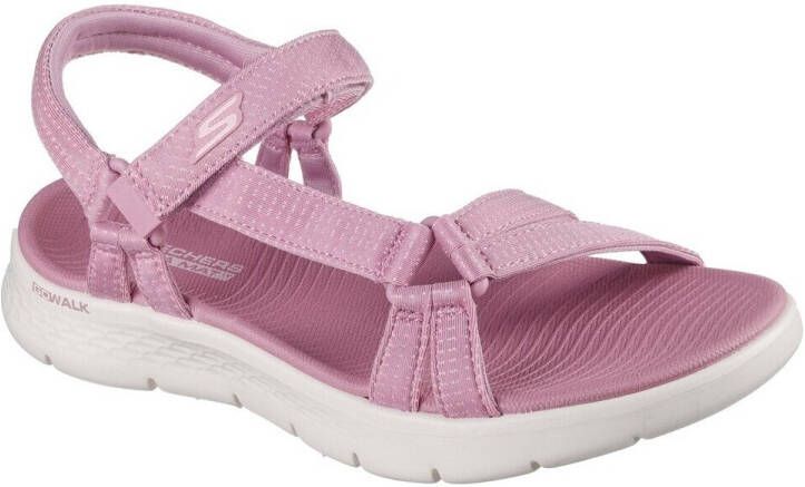 Skechers Sandalen GO WALK FLEX SANDAL-SUBLIME-X zomerschoen sandaal klittenbandschoen met goga mat voetbed - Foto 4