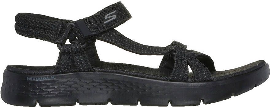 Skechers Sandalen GO WALK FLEX SANDAL-SUBLIME-X zomerschoen sandaal klittenbandschoen met goga mat voetbed
