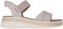 Skechers Sandalen BOBS SUN RAY wig sandaal sandalette plateausandaal met plush foam - Thumbnail 3