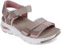 Skechers Fresh Bloom Flex Sandaal Beige Dames - Thumbnail 2
