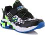 Skechers Mega-Craft Jongens Sneakers Black Blue Lime - Thumbnail 3