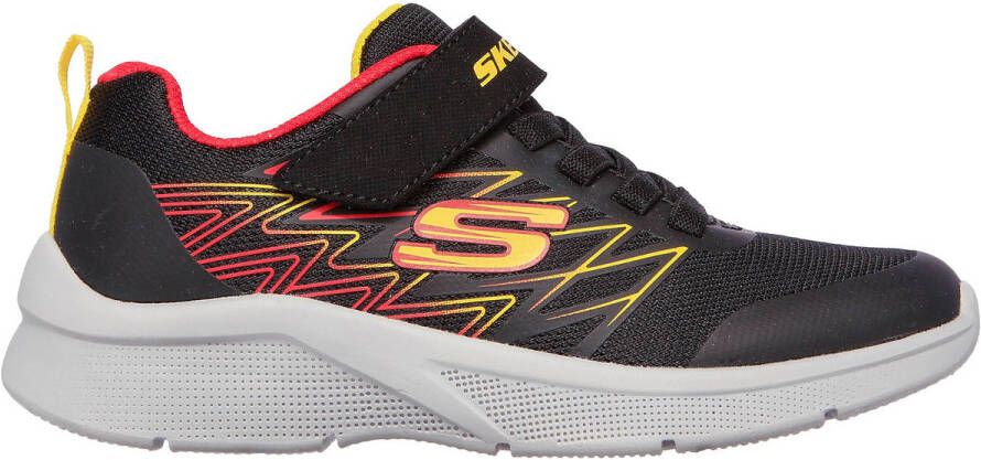 Skechers Microspec Texlor 403770L-BKRD Kinderen Zwart Sneakers - Foto 3