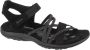 Skechers Bobs Arch Reggae Slim Meadow Grazer VEGAN Sandaal Dames Zwart - Thumbnail 2