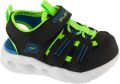 Skechers Sandalen S-Lights: Sola Glow Sandal Hyper-Coast - Zwart