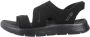 Skechers Slip-ins Go Walk Flex Zandal-Enticing Dames Sandalen Zwart - Thumbnail 2