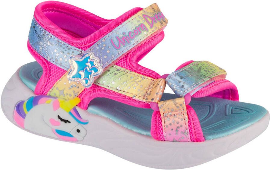 Skechers Sandalen met sleehak Unicorn dreams sandal majes - Foto 2