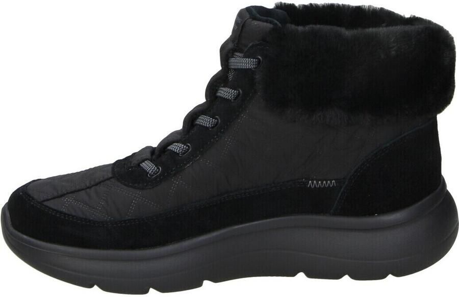 Skechers Slip-Ins Cozy Fit Veterboots zwart