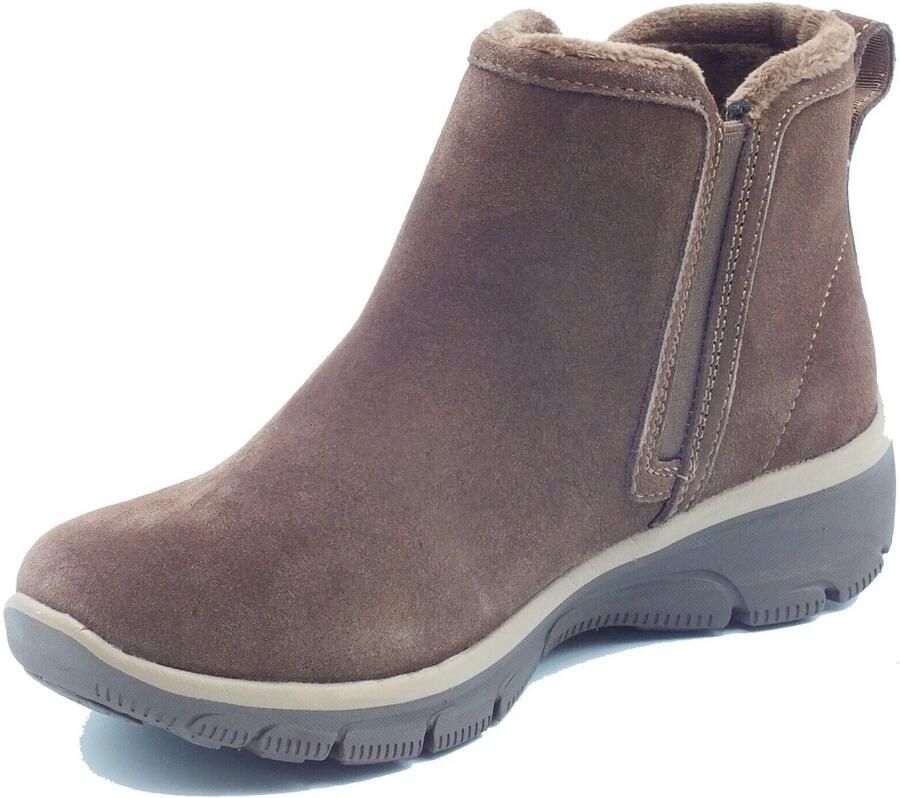 Skechers Easy Going Enkellaarsjes bruin Suède - Foto 6