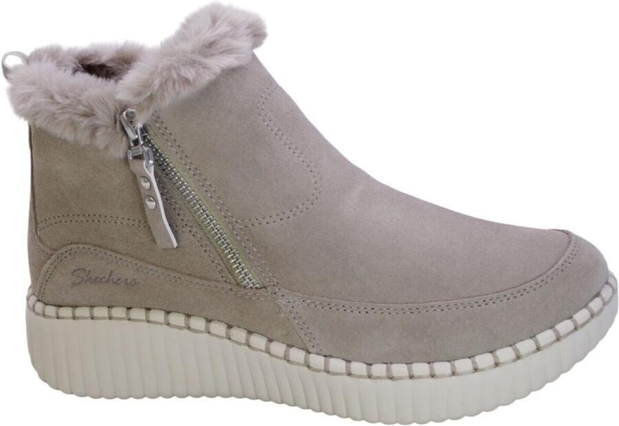 Skechers Wilshire Blvd Fresh Zip Dames Laarzen Beige - Foto 2