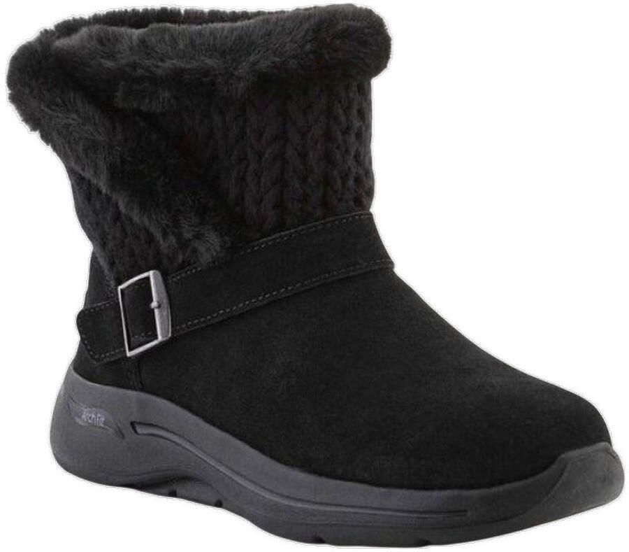 Skechers Enkellaarzen Bottines Go Walk Arch Fit True Embrace cuir suédé - Foto 2