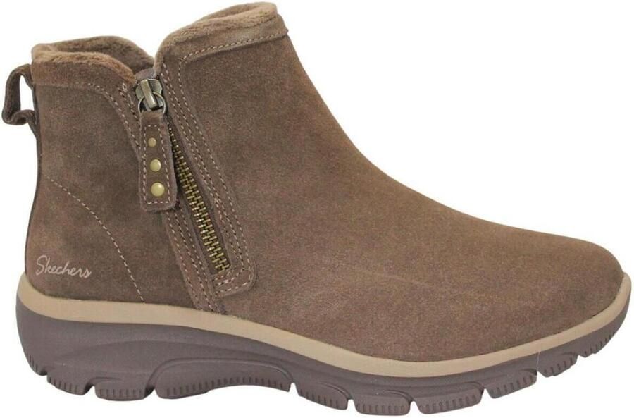 Skechers Easy Going Enkellaarsjes bruin Suède - Foto 7