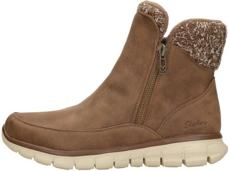 Skechers Lovely Collab Vegan Gebreide Enkellaars Brown Dames - Foto 14