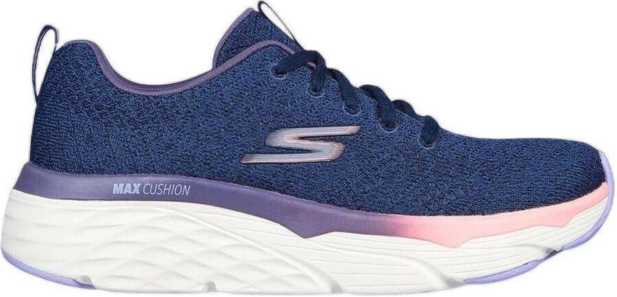 Skechers Max Cushioning Elite-Clarion 128564-NVPR Vrouwen Marineblauw Hardloopschoenen Sportschoenen - Foto 2