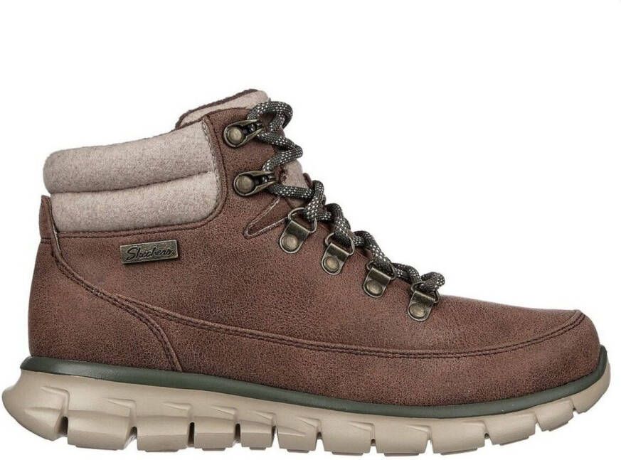 Skechers Dames Synergy COOL SEEKER Enkellaarzen Sneaker 167425 BRN - Foto 3