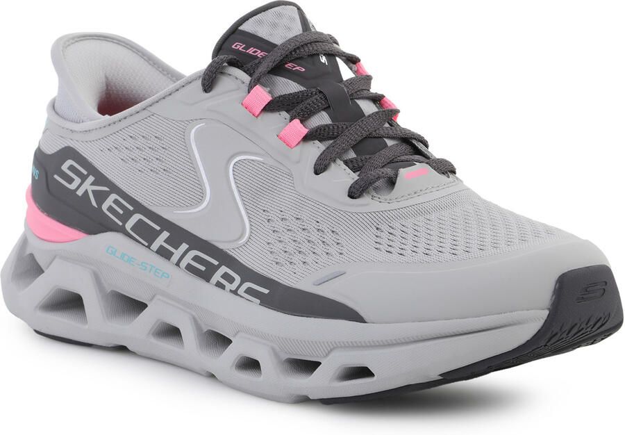 Skechers Hands Free Slip-In Glide-Step dames sneaker Wit multi - Foto 11