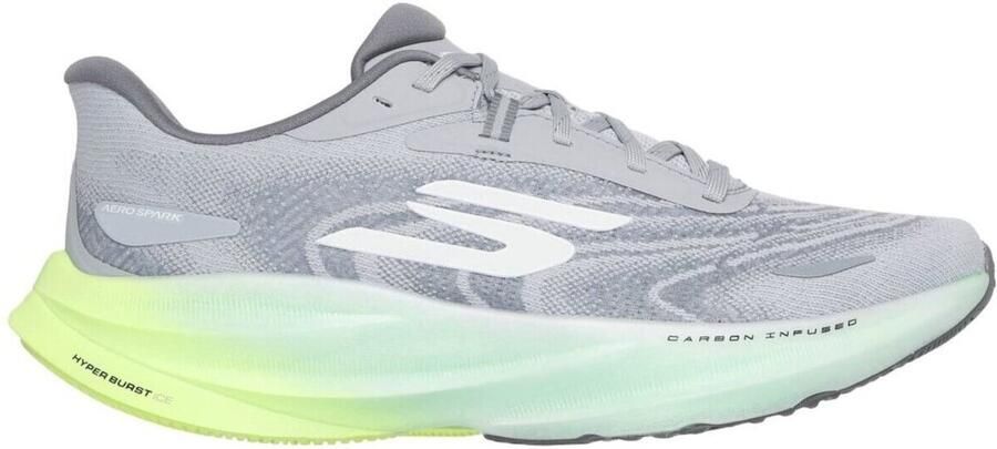 Skechers SKX Aero Spark Mannen Grijs Hardloopschoenen - Foto 2