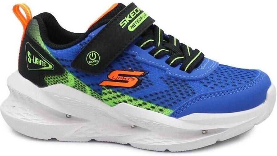 Skechers Meteor-Lights 2.0 sneakers blauw Uitneembare zool - Foto 4