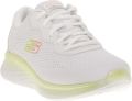 Skechers Sneakers SKECH-LITE PRO-STUNNING STEPS vrijetijdsschoen lage schoen veterschoen met air-cooled memory foam - Wit