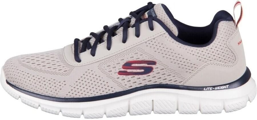 Skechers Slip-on sneakers TRACK-LESHUR Vrijetijdsschoen trainingsschoen instapschoen in materiaalmix - Foto 5