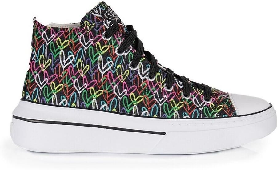 Skechers Sneakers CORDOVA CLASSIC-LOVE LETTERS met schattige hartjesprint vrijetijdsschoen lage schoen veterschoen - Foto 2