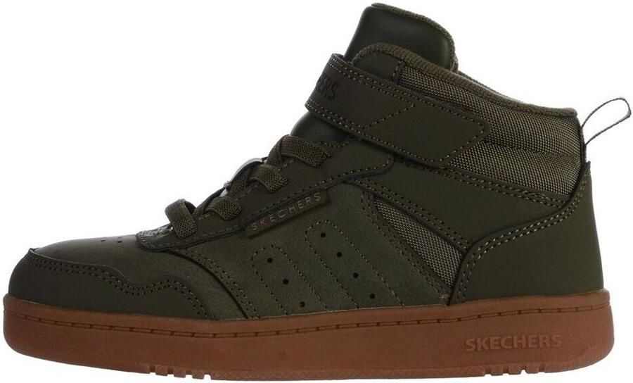 Skechers Quick Street City HI hoge jongens sneakers groen - Foto 8