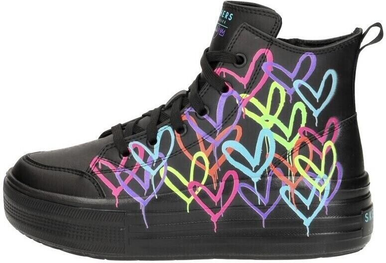 Skechers Hyperlift Veterboots zwart Synthetisch Sneakers Unisex - Foto 2