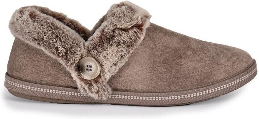 Skechers Cozy Campfire gevoerde dames pantoffels Beige Maat Extra comfort Memory Foam36 - Foto 9