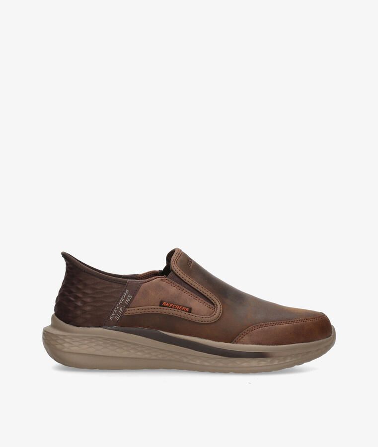 Skechers Slip-Ins Relaxed Fit Slade Cooper Instappers Heren Bruin - Foto 3